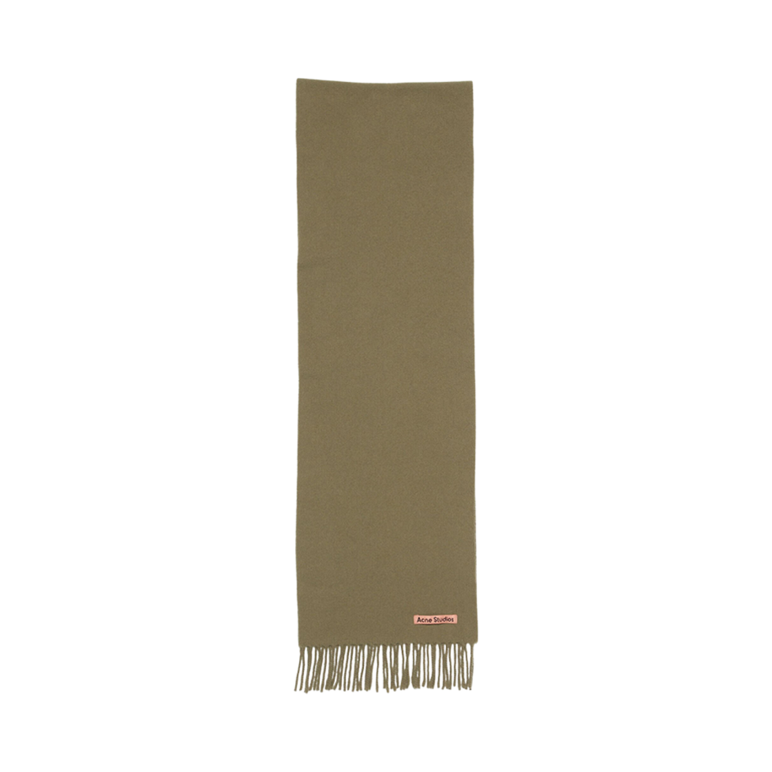 아크네 스튜디오 프린지 울 머플러 카키 그린(Acne Studio Fringe Wool Muffler Khaki Green)