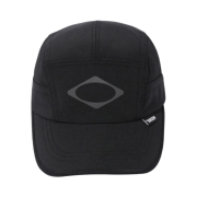 (W) Mischief Rhombus Running Cap Black