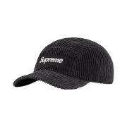 Supreme Corduroy Camp Cap Black - 22SS