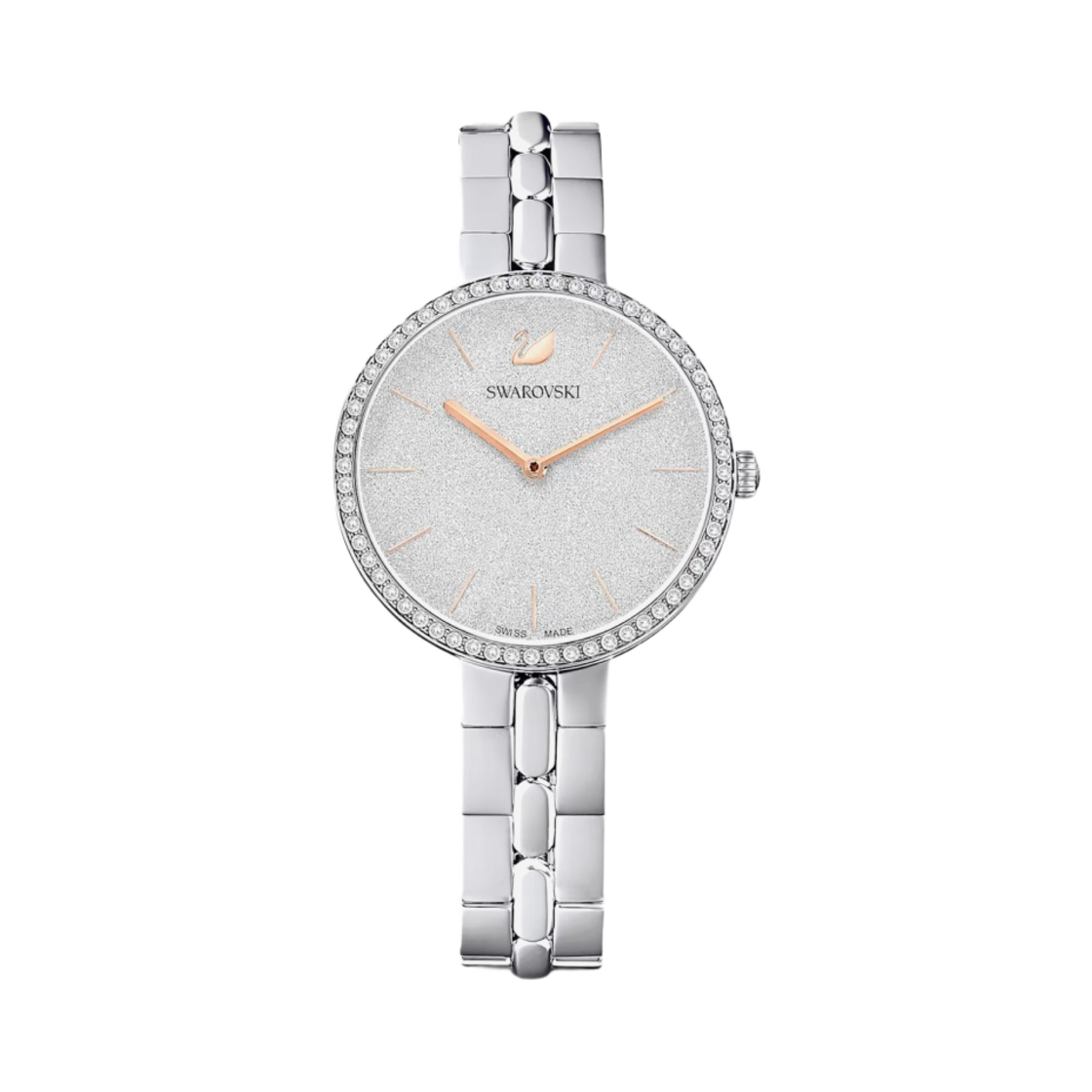 (W) 스와로브스키 코스모폴리탄 워치 실버 스테인리스 스틸((W) Swarovski Cosmopolitan Watch Silver Stainless Steel)