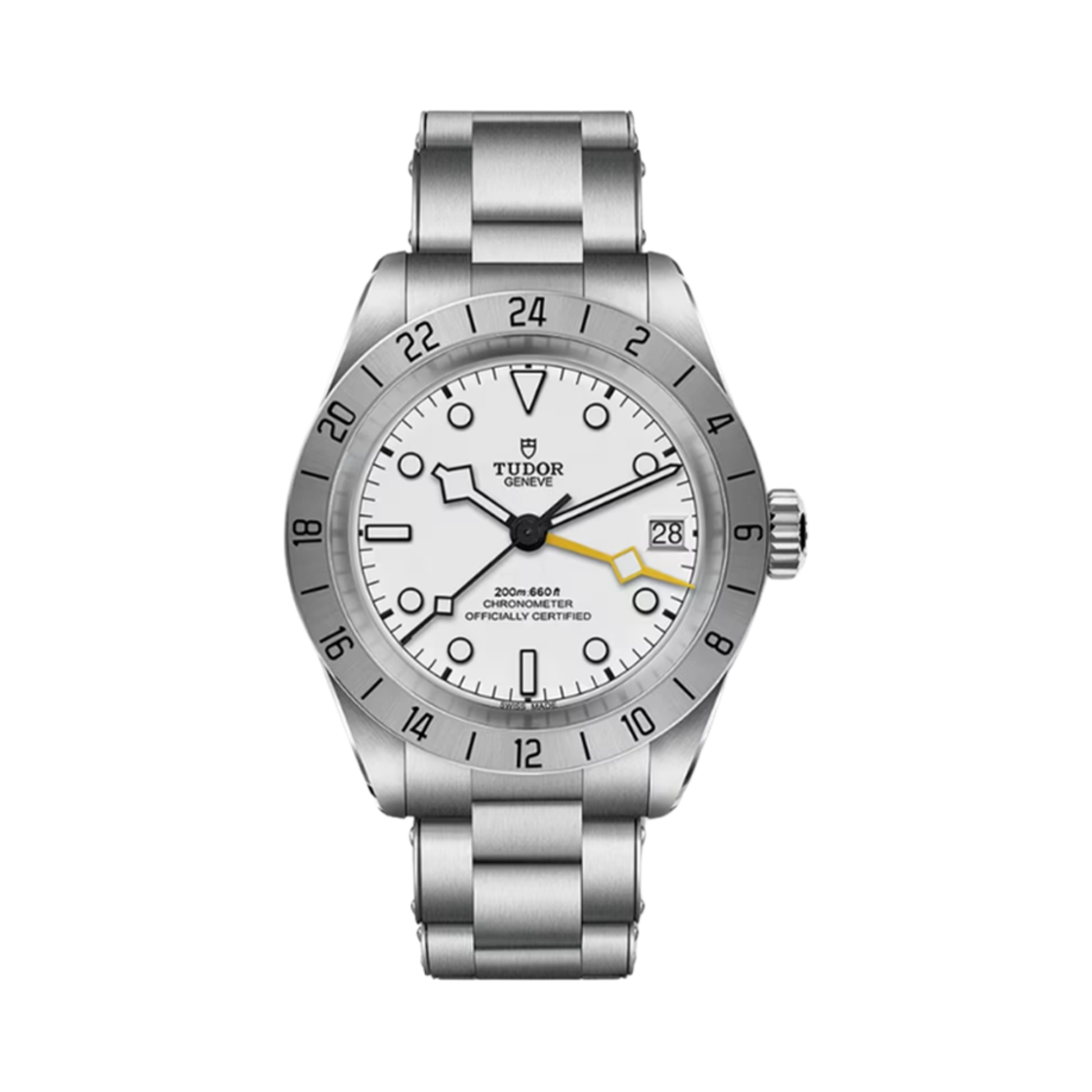 튜더 블랙 베이 프로 MT5652 리벳 39mm 스틸 브레이슬릿 화이트(Tudor Black Bay Pro MT5652 Riveted 39mm Steel Bracelet White)