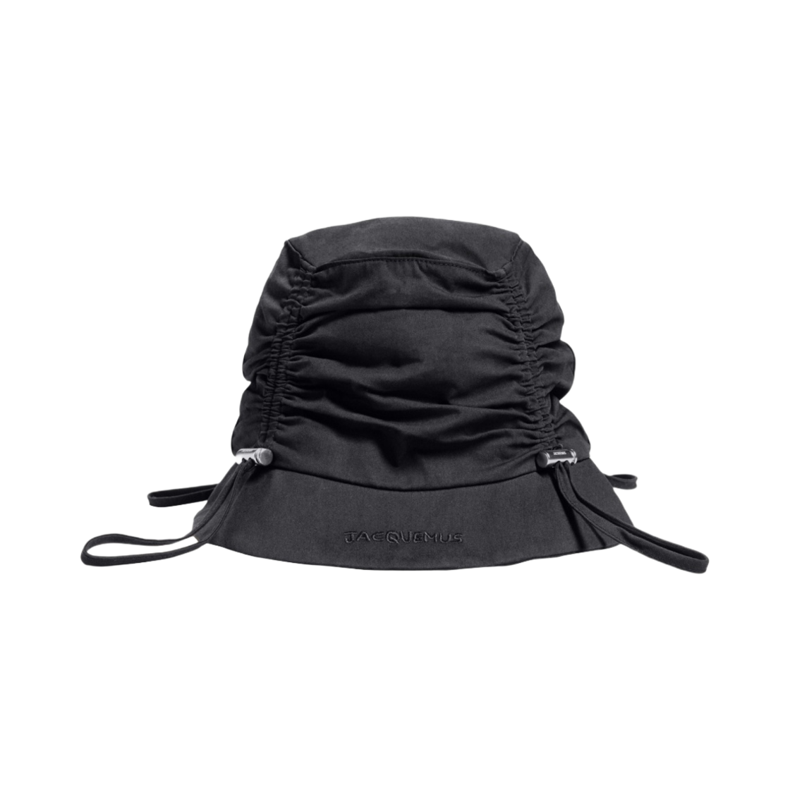자크뮈스 르 밥 라코스 드로우스트링 버킷햇 네이비(Jacquemus Le Bob Lacos Drawstring Bucket Hat Navy) - 1