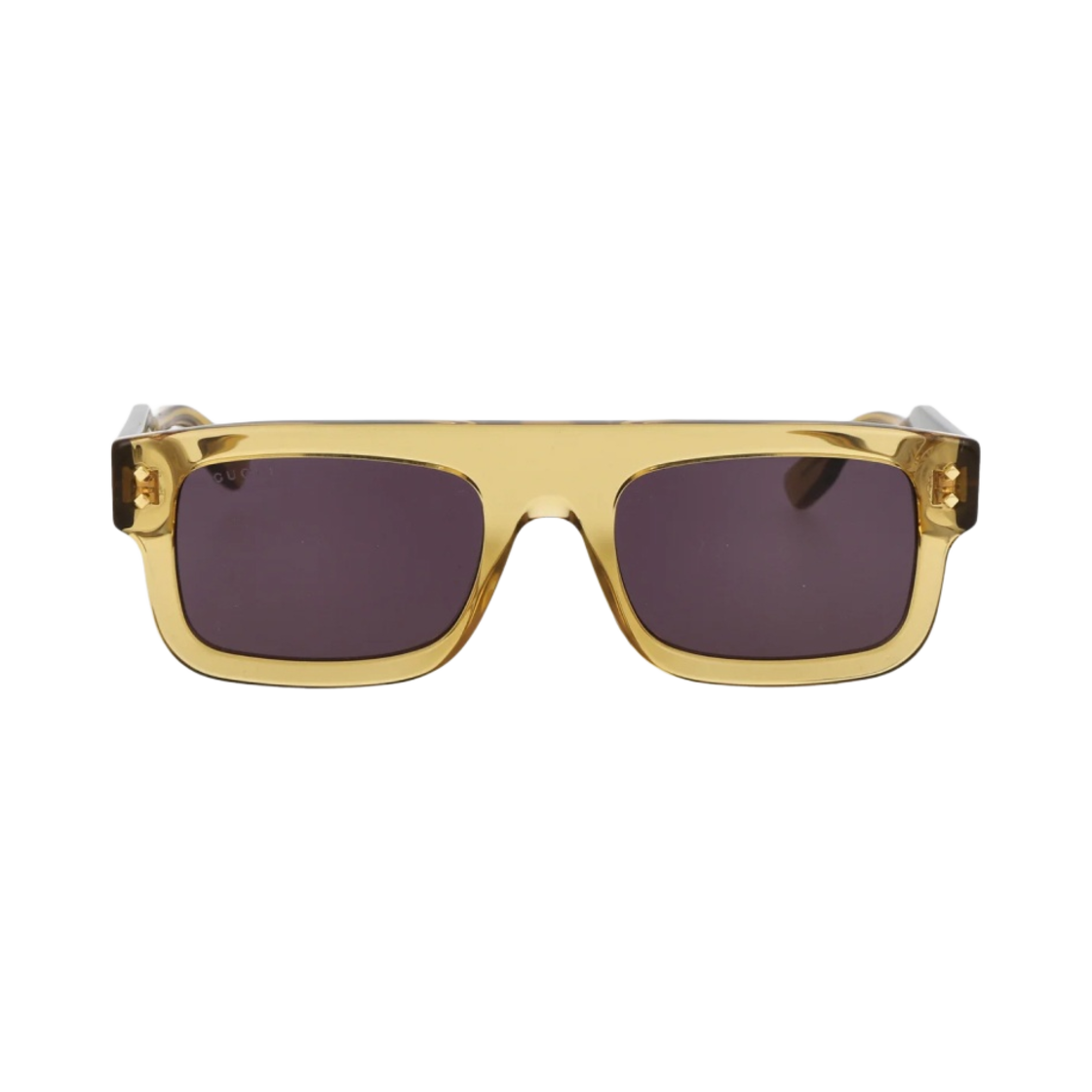 (W) 구찌 렉탱글 프레임 선글라스 옐로우((W) Gucci Rectangle Frame SunglassesYellow) - 1