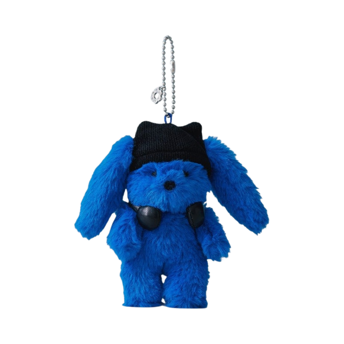 뉴진스 x 꼴레 퍼리 버니 플러시 키링 타이드 블루(NewJeans x Coller Furry Bunny Plush Keyring Tide Blue)