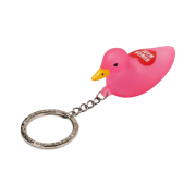 Human Made Duck PVC Key Chain Pink
