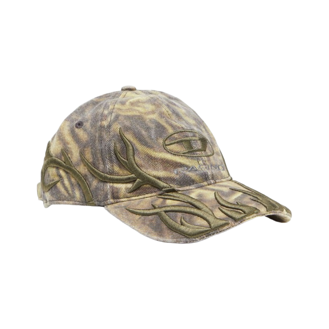 디젤 C-아렌 베이스볼 캡 그린 브라운(Diesel C-Aren Baseball Cap Green Brown) - 1