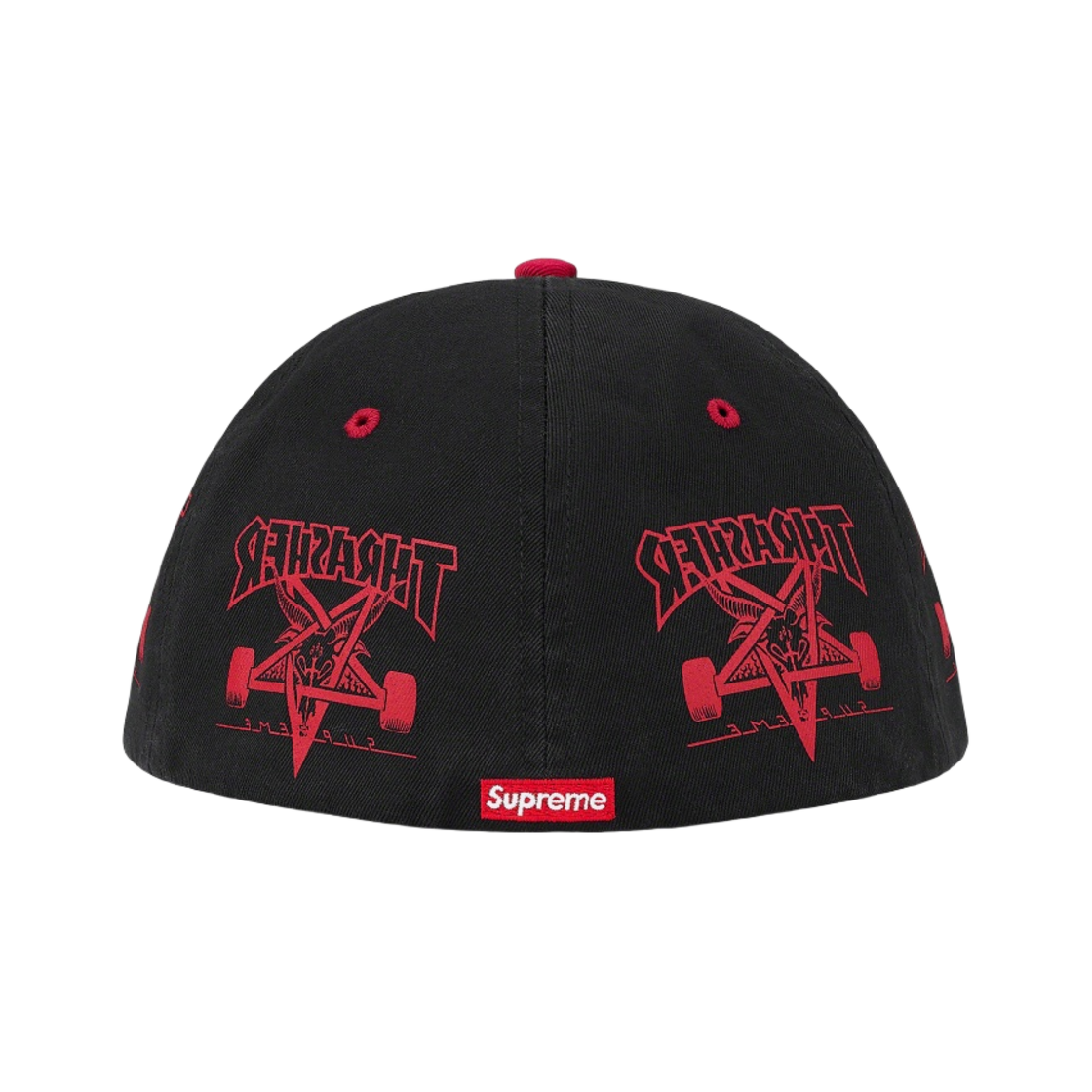 슈프림 x 트레셔 6-패널 캡 블랙 - 21FW(Supreme x Thrasher 6-Panel Black - 21FW) - 2