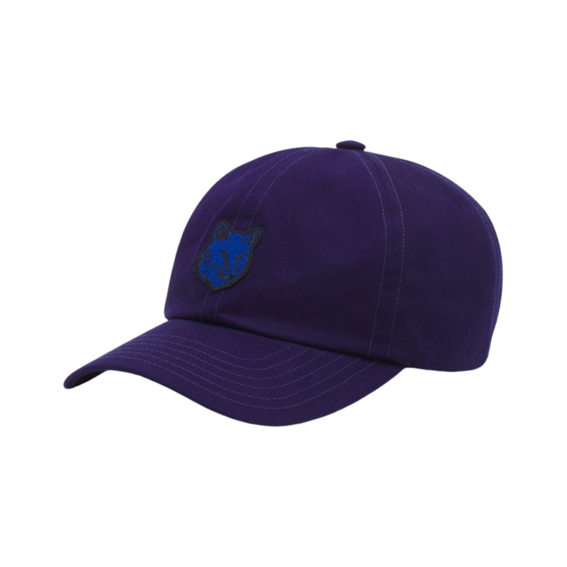 메종 키츠네 볼드 폭스 헤드 패치 6P 캡 잉크 블루(Maison Kitsune Bold Fox Head Patch 6p Cap Ink Blue) - 1
