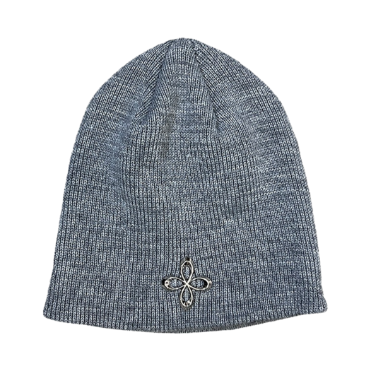 24SSB003 Surgery Clover Logo Short Beanie Grey