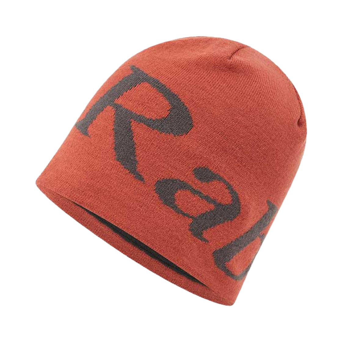 RABQAB390TRGONE Rab Logo Beanie Tuscan Red/Graphene