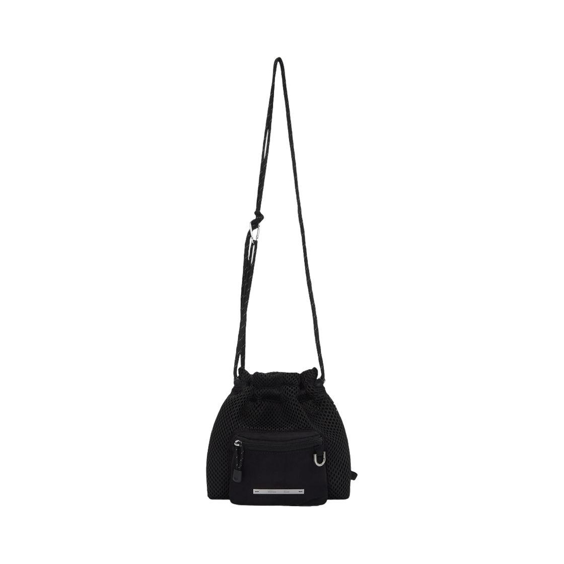 마뗑킴 카고 메쉬 크로스백 블랙(Matin Kim Cargo Mesh Cross Bag Black)