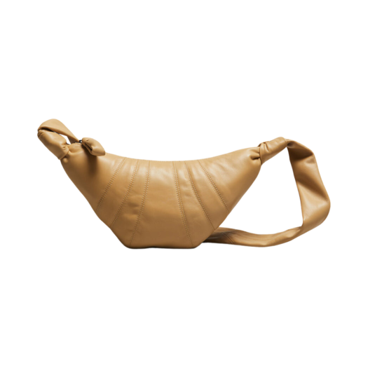 Lemaire Small Croissant Bag Soft Nappa Leather Dune