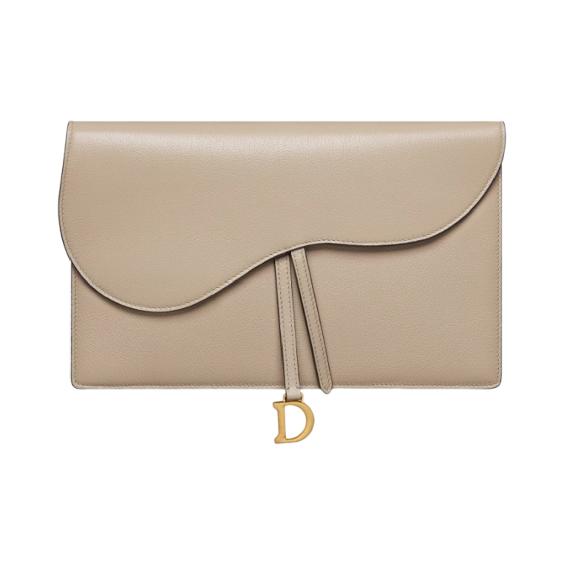 디올 새들 파우치 샌드 컬러드 고트스킨(Dior Saddle Pouch Sand Colored Goatskin) - 1