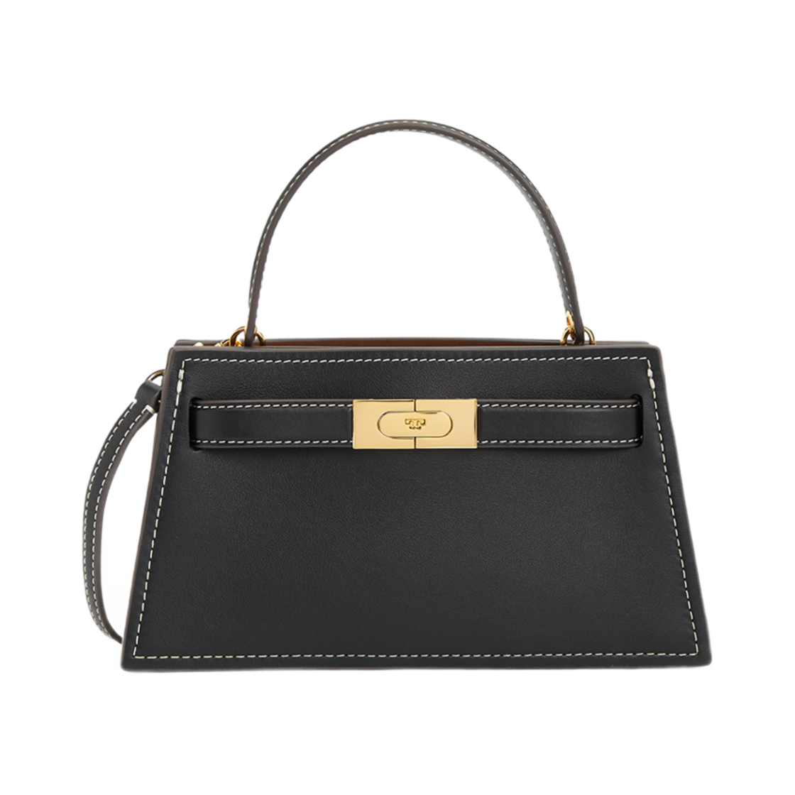 168954-001 Tory Burch Petite Lee Radziwill Tote Bag Black