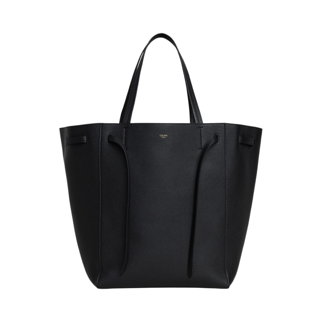 셀린느 소프트 그레인드 카프스킨 미디움 카바스 팬텀 블랙(Celine Medium Cabas Phantom in Soft Grained Calfskin Black) - 1