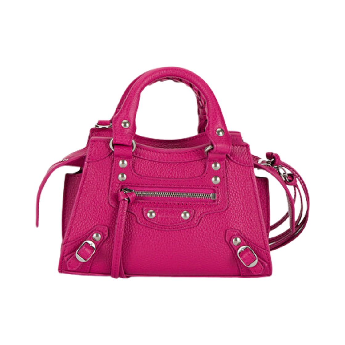 63852715Y4Y5616 Balenciaga Neo Classic Nano Handbag Fuchsia