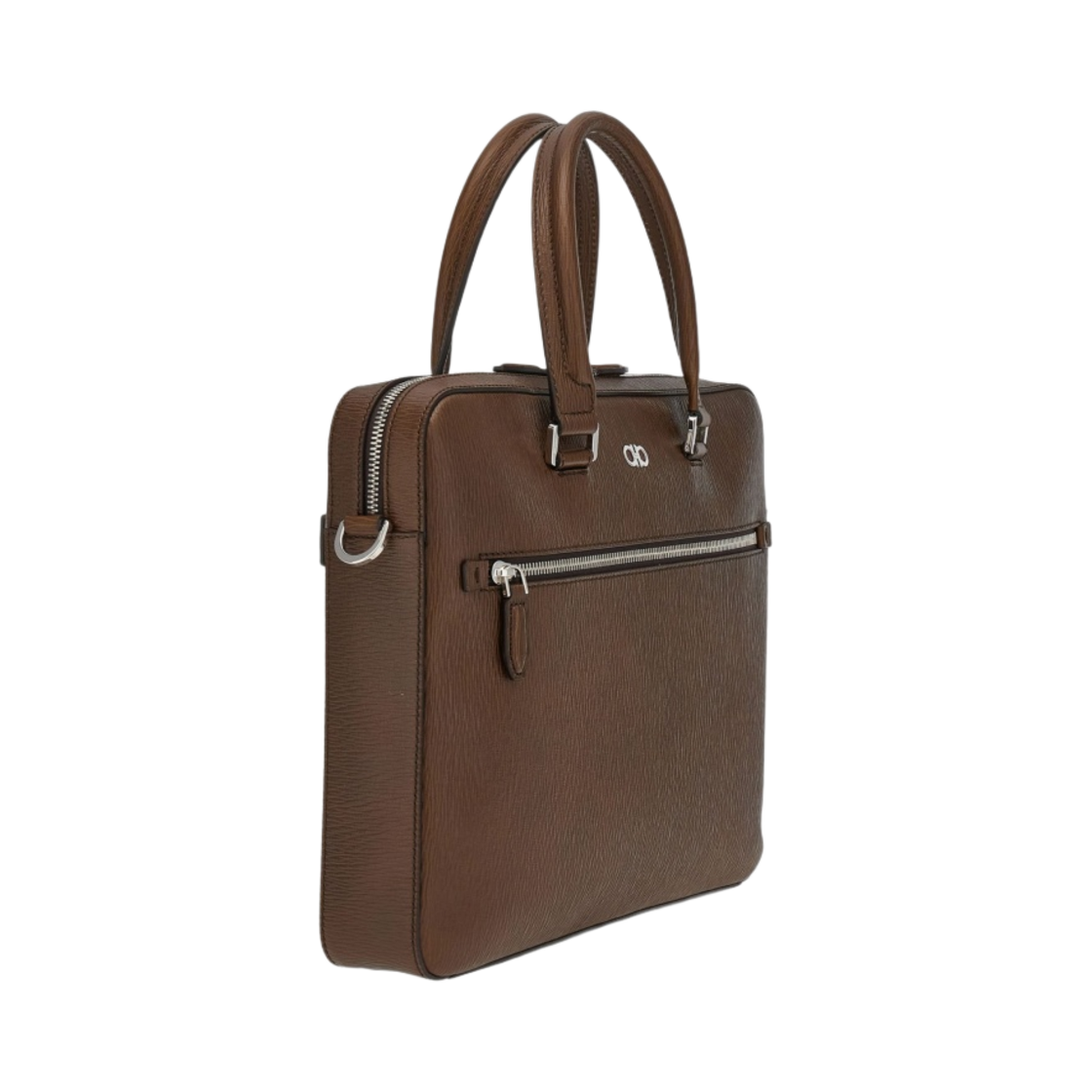 페라가모 간치니 비즈니스백 브라운(Ferragamo Gancini Business Bag Brown) - 2