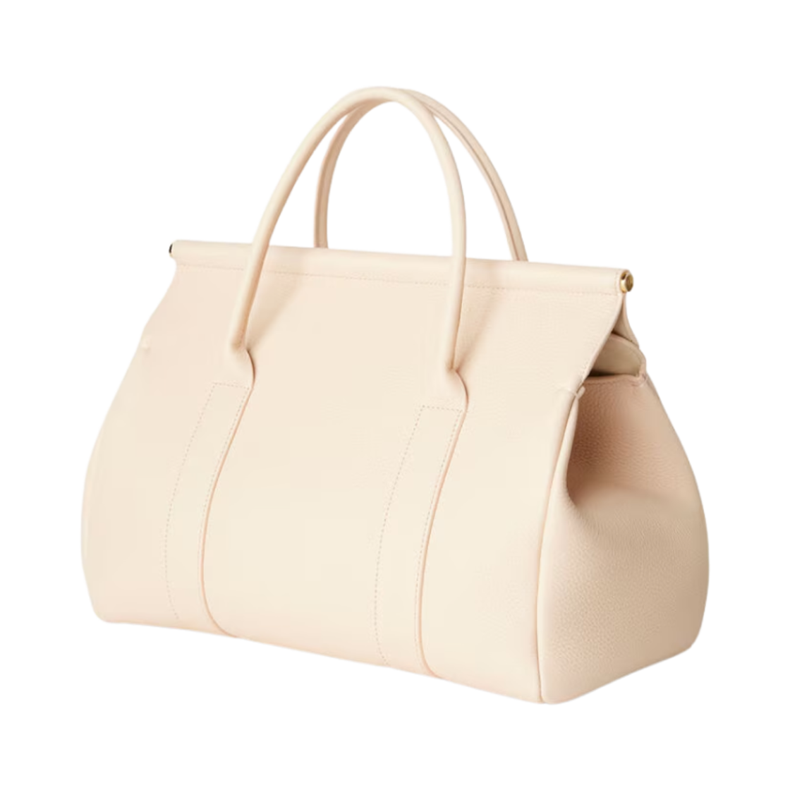 로로 피아나 그레인드 카프스킨 룸 백 L32 크림 허니 선 골드(Loro Piana Loom bag L32 in Grained Calfskin Creamed Honey Sun Gold) - 2