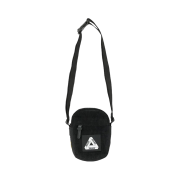 Palace Corduroy Shot Bag Black - 23SS