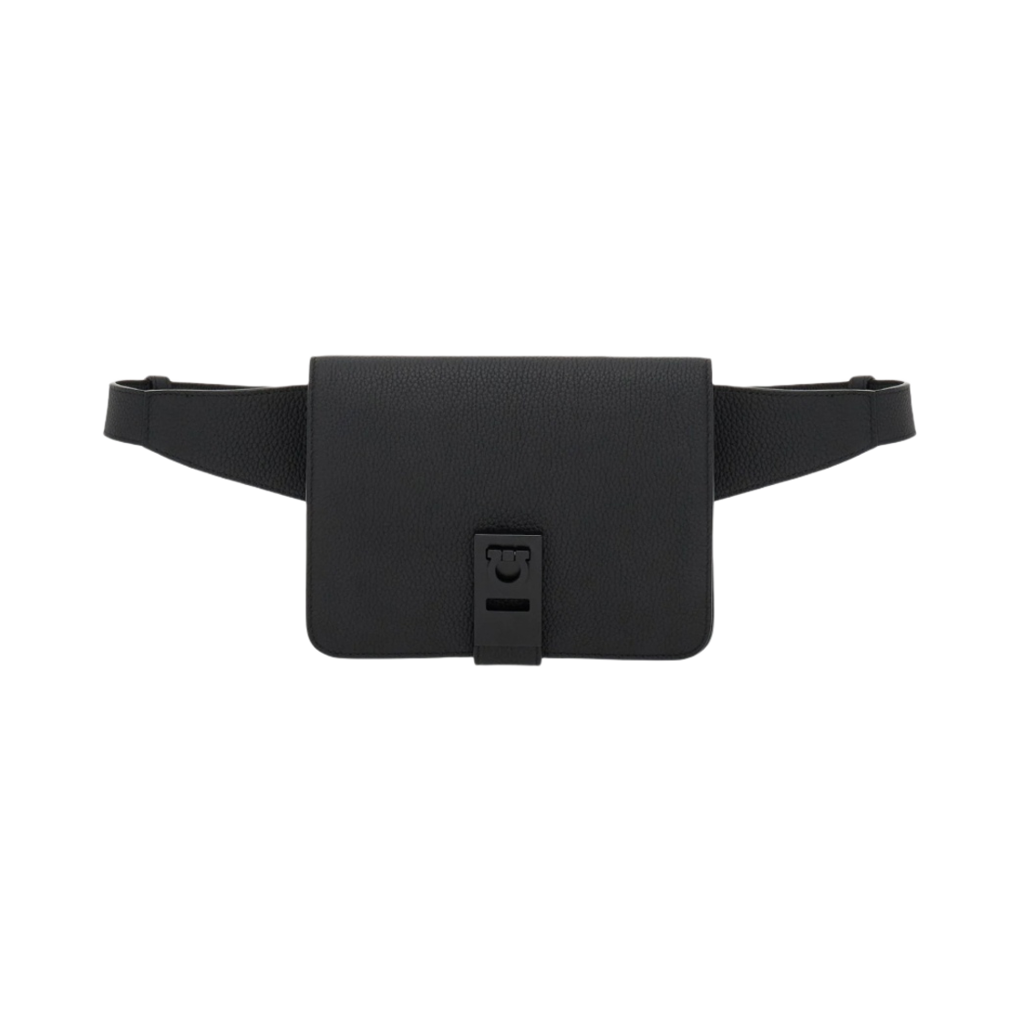 241313-763940 Ferragamo Belt Bag with Gancini Buckle Black