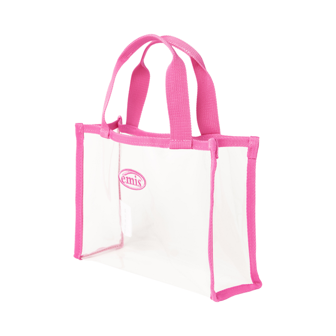 이미스 클리어 미니 스퀘어 백 핑크(Emis Clear Mini Square Bag Pink) - 2