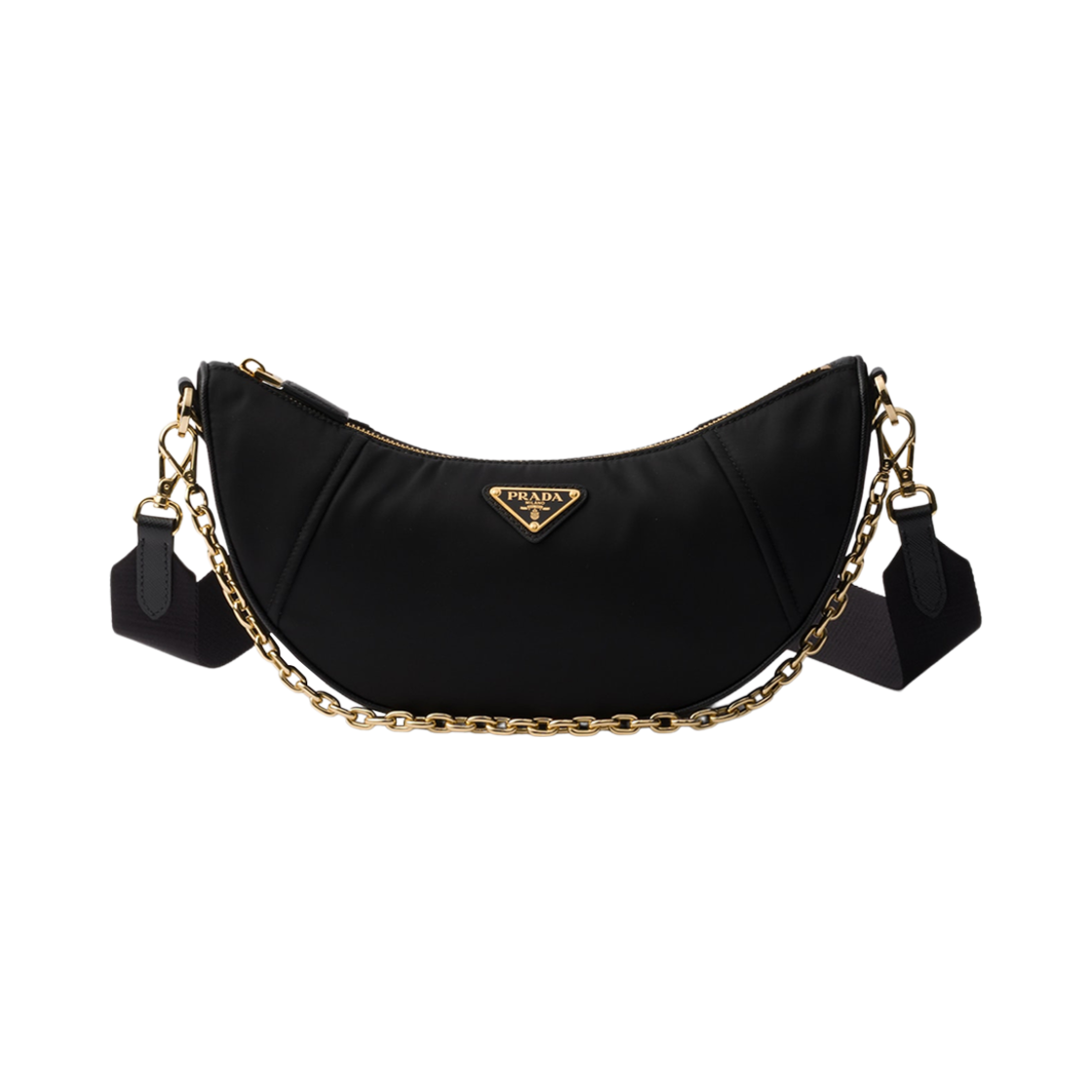 프라다 리나일론 숄더백 블랙(Prada Re-Nylon Shoulder Bag Black) - 1
