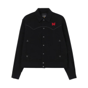 Needles x Wildside Yohji Yamamoto Piping Cowboy Jacket Black
