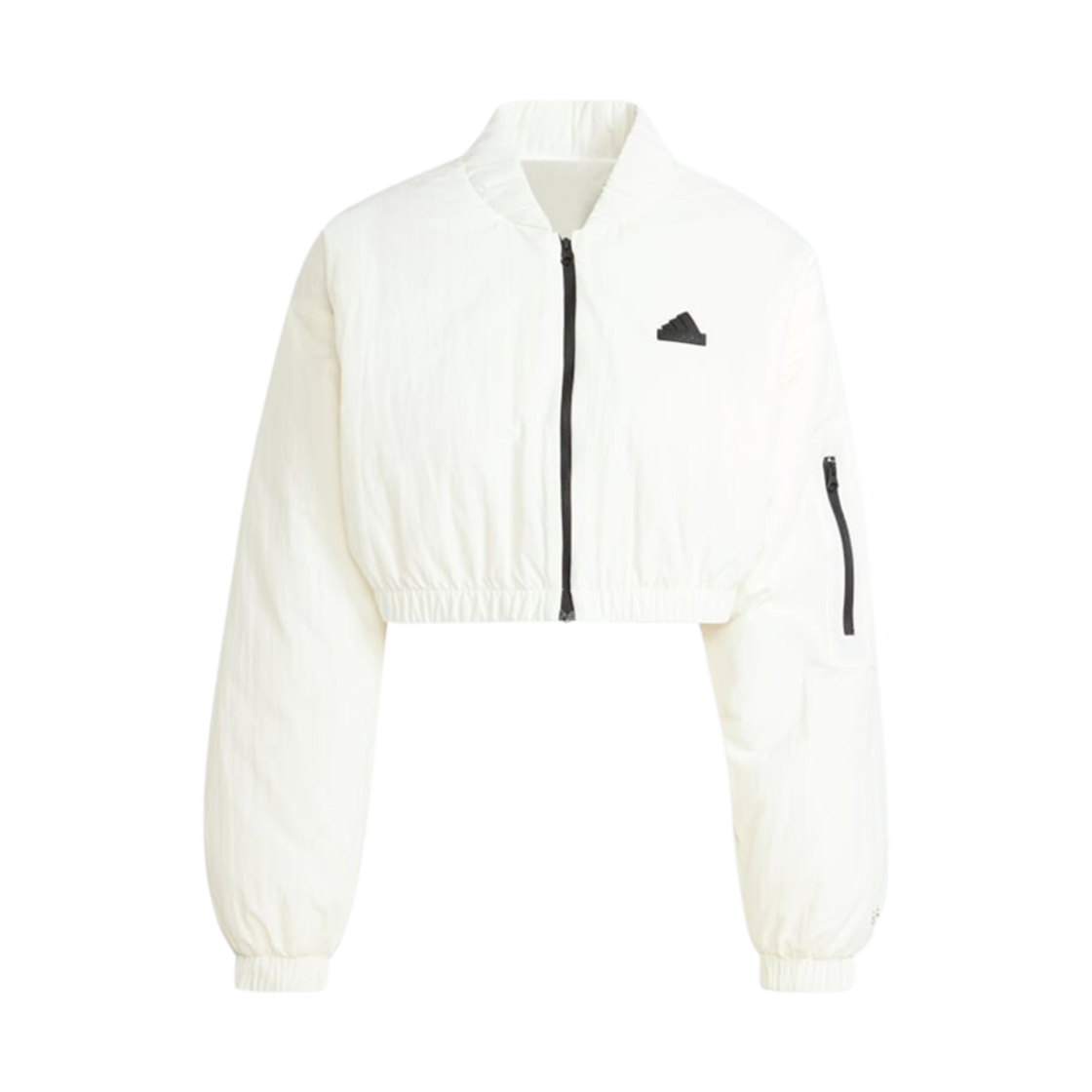IW5223 (W) Adidas City Escape Padded Bomber Jacket Off White - KR Sizing
