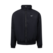 Nike NRG Solo Swoosh Satin Bomber Jacket Black Bleached Coral - US/EU