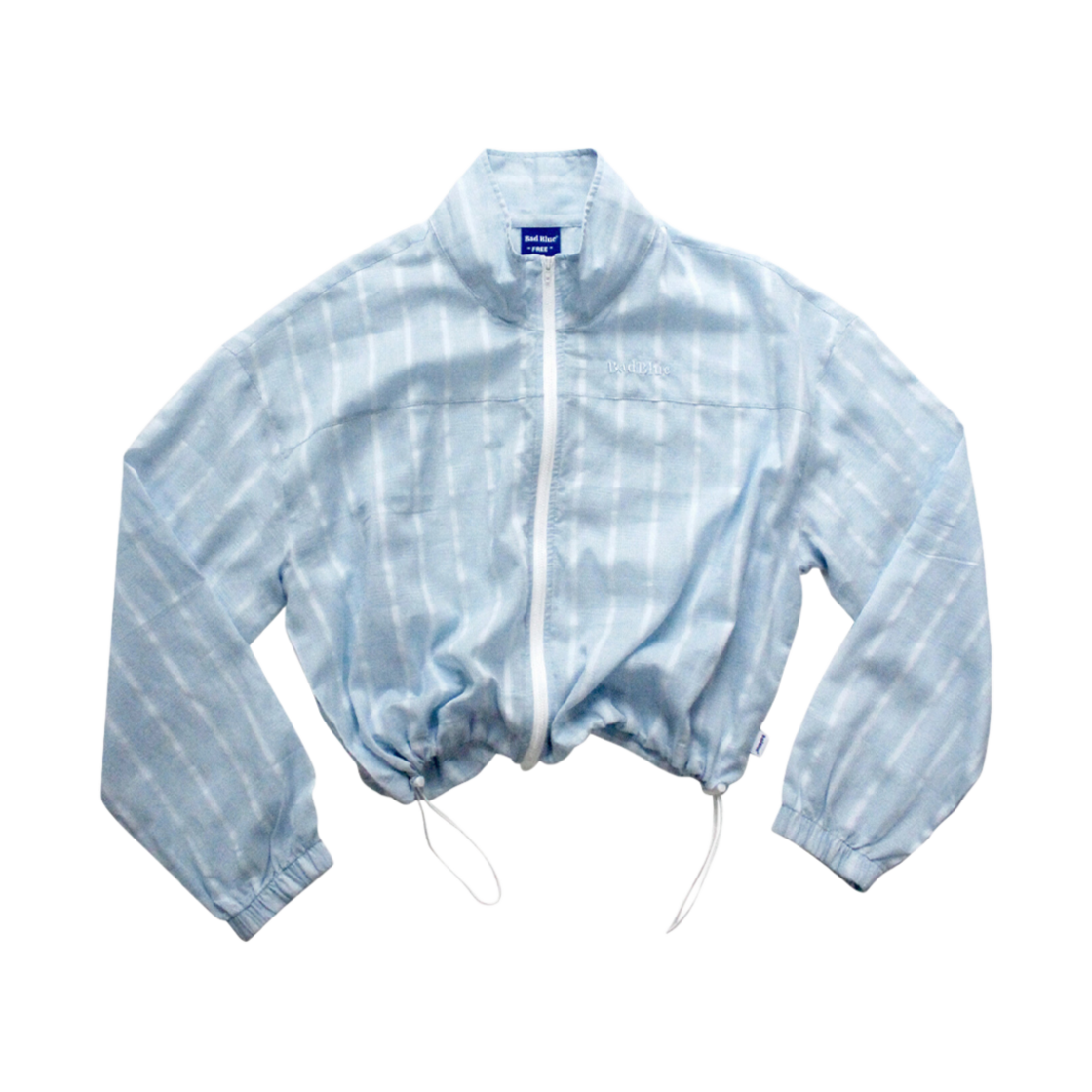 배드블루 체크 비치 자켓 스카이블루(BadBlue Check Beach Jacket Skyblue)