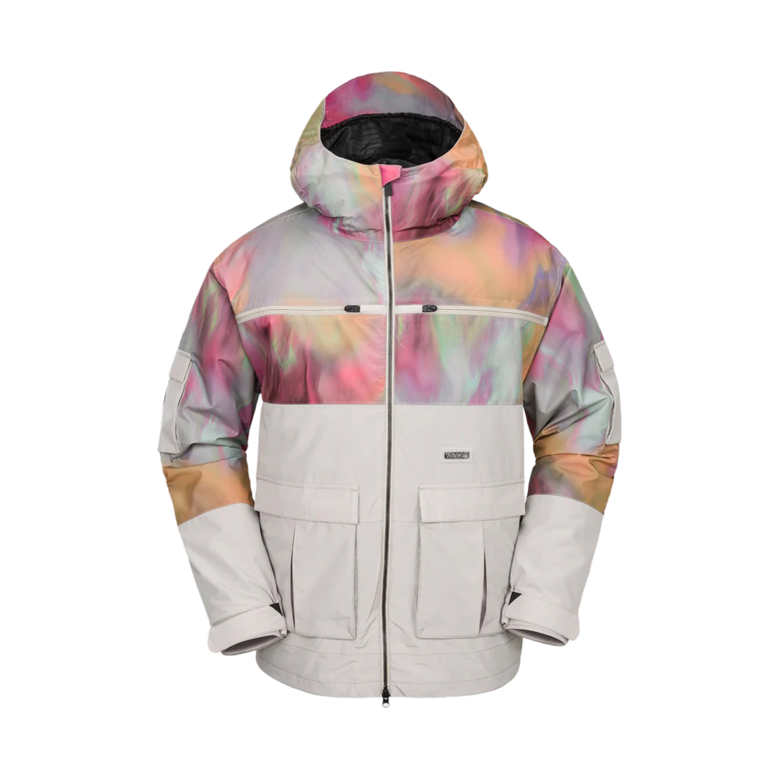 VU244JS015GR Volcom Mens Nightbreaker 20K Jacket Grey