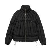 Thug Club War Life Down Jacket Black