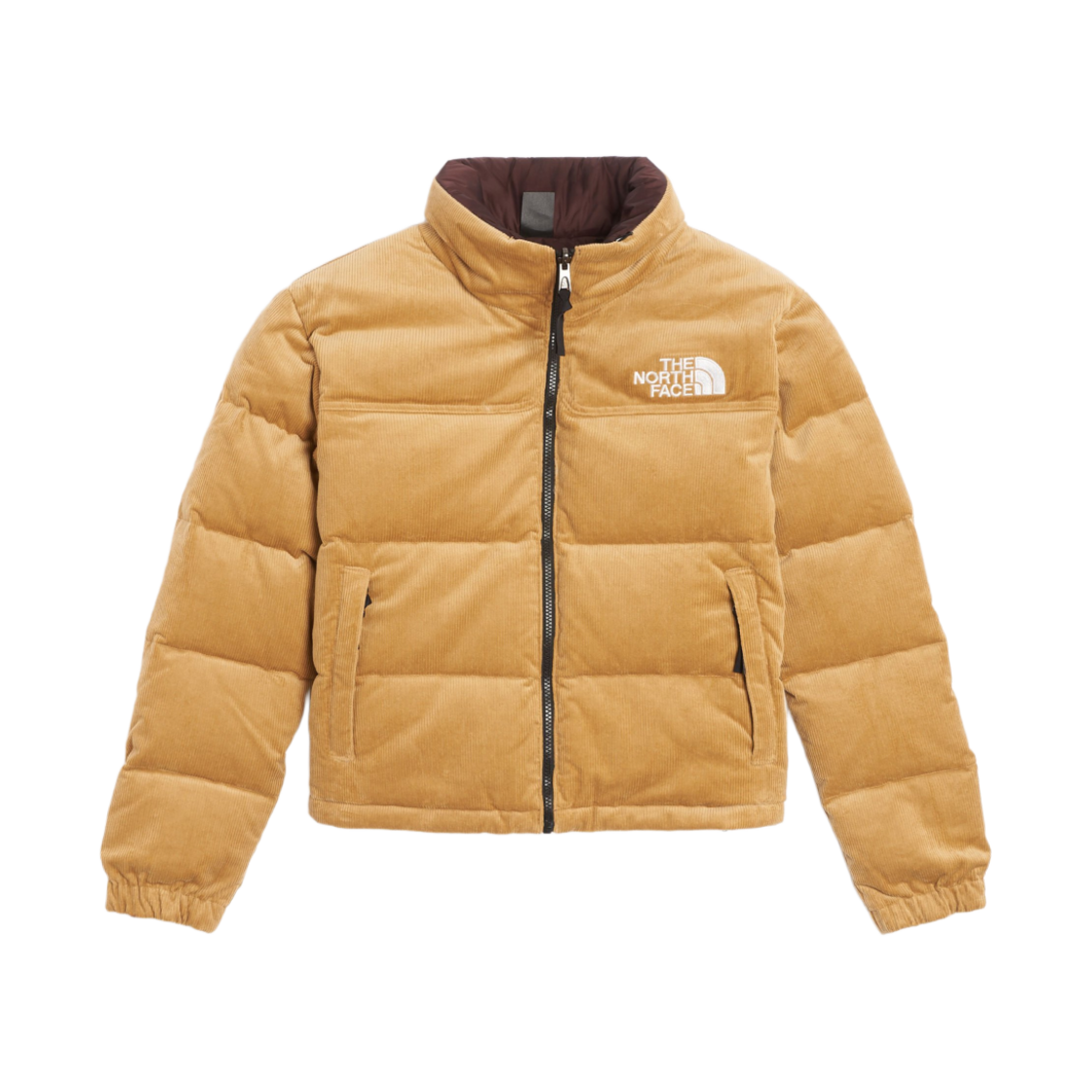 (W) 노스페이스 1992 리버시블 눕시 퍼퍼 자켓 아몬드 버터 콜 브라운((W) The North Face 1992 Reversible Nuptse Puffer Jacket Almond Butter Coal Brown)
