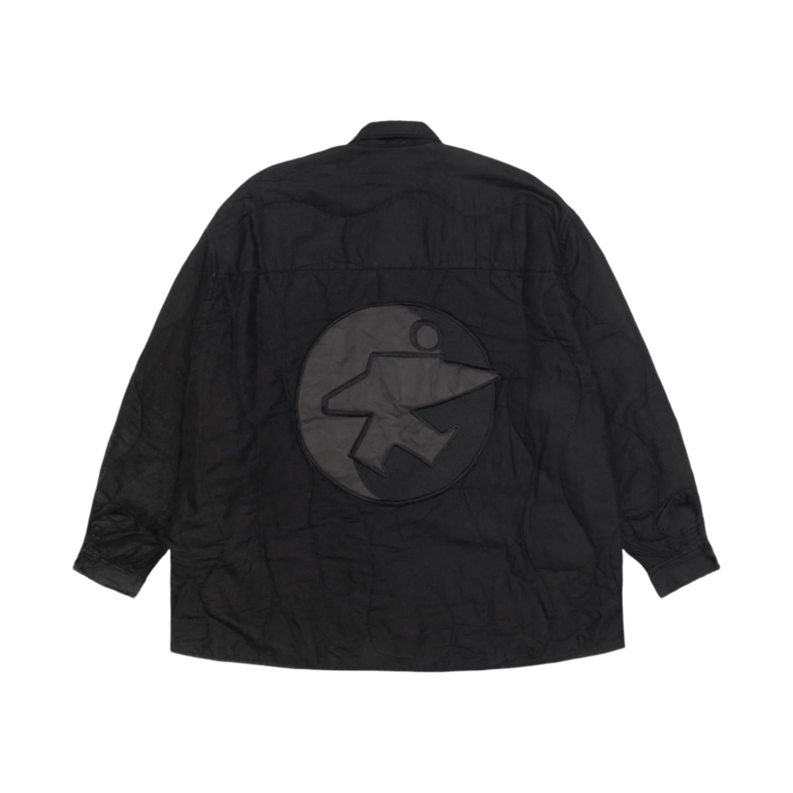 스투시 x 아워레가시 워크샵 보로우드 자켓 오버다이드 블랙 리넨(Stussy x Our Legacy Work Shop Borrowed Jacket Overdyed Black Linen)