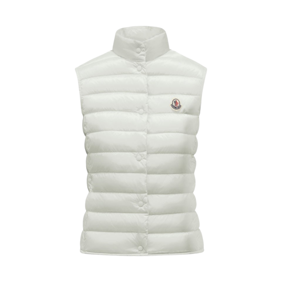 (W) 몽클레르 리안 베스트 실크 화이트 - 22SS((W) Moncler Liane Vest Silk White - 22SS) - 1