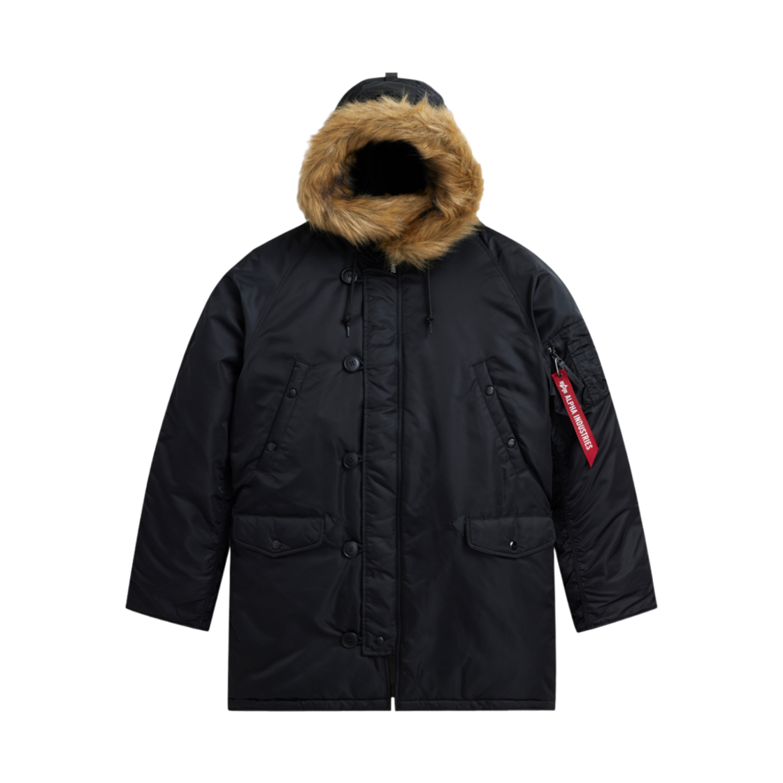 AICOI0000019BLK ALPHA INDUSTRIES N-3B Parka Black
