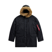 ALPHA INDUSTRIES N-3B Parka Black