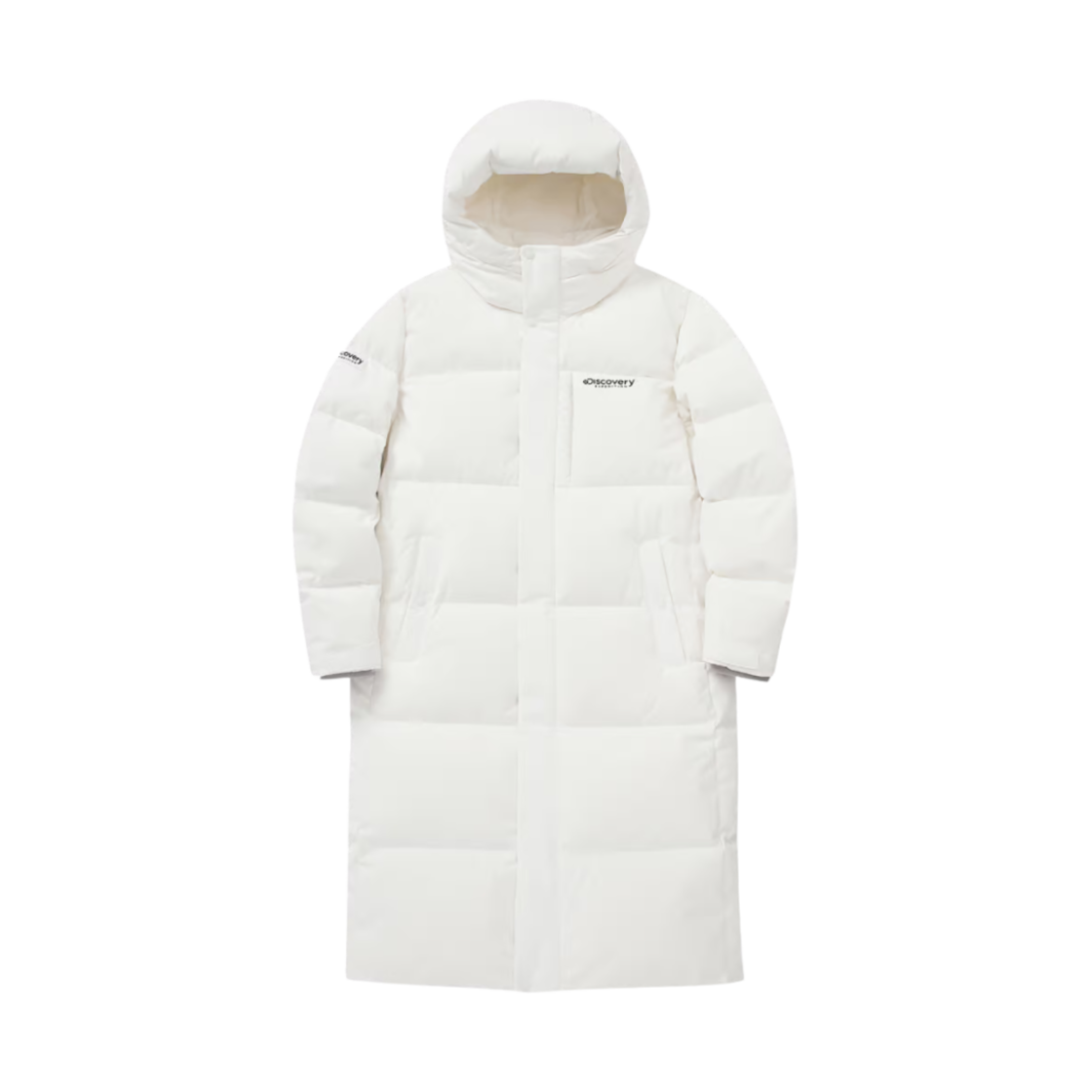 DMDJ67046-WHS Discovery Expedition Lester G RDS Goose Long Down Jacket White