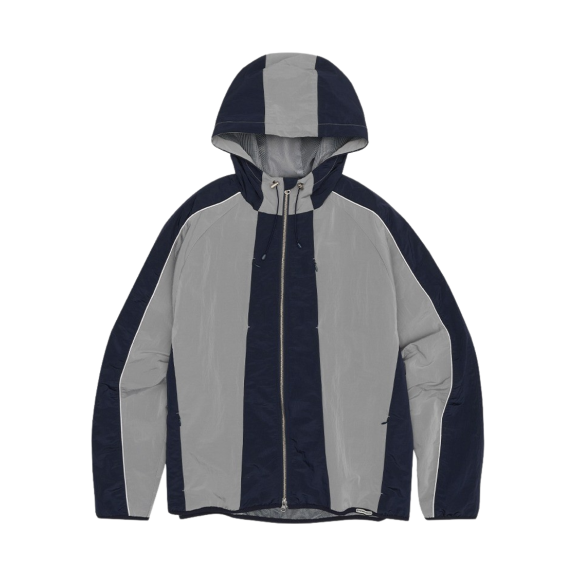 더바이닐하우스 투 컬러 나일론 자켓 네이비