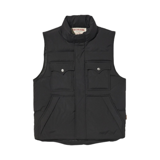 TR23FWPV01UBK True Religion Mil Armor Vest Black