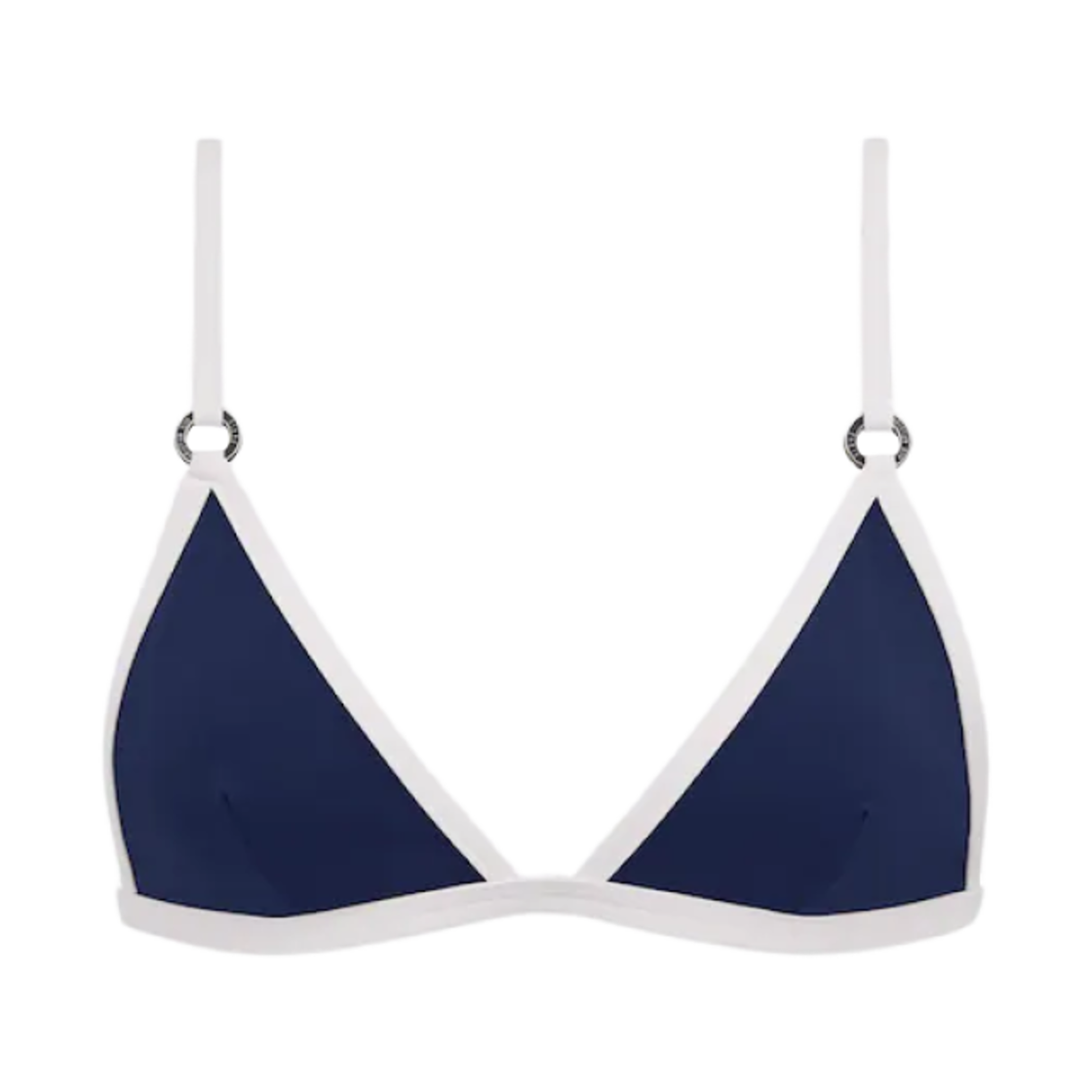 (W) 디올 비키니 탑 블루 화이트((W) Dior Bikini Top Blue White) - 1