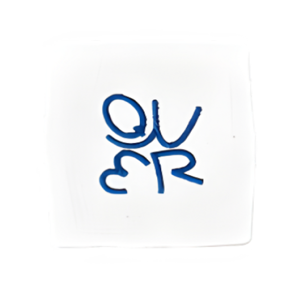 QWER 리스트밴드 블루(QWER Wristband Blue)