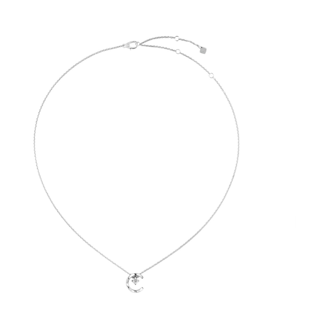 샤넬 코코 네클리스 퀼티드 모티프 & 18K 화이트 골드 다이아몬드(Chanel Coco Necklace Quilted Motif & 18K White Gold Diamonds) - 2