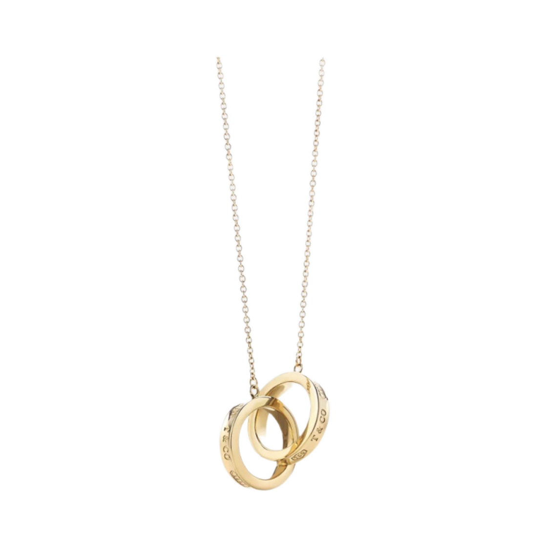 티파니 앤 코 1837 인터로킹 서클 펜던트 스몰 옐로우 골드(Tiffany & Co. 1837 Interlocking Circles Pendant Small Yellow Gold)