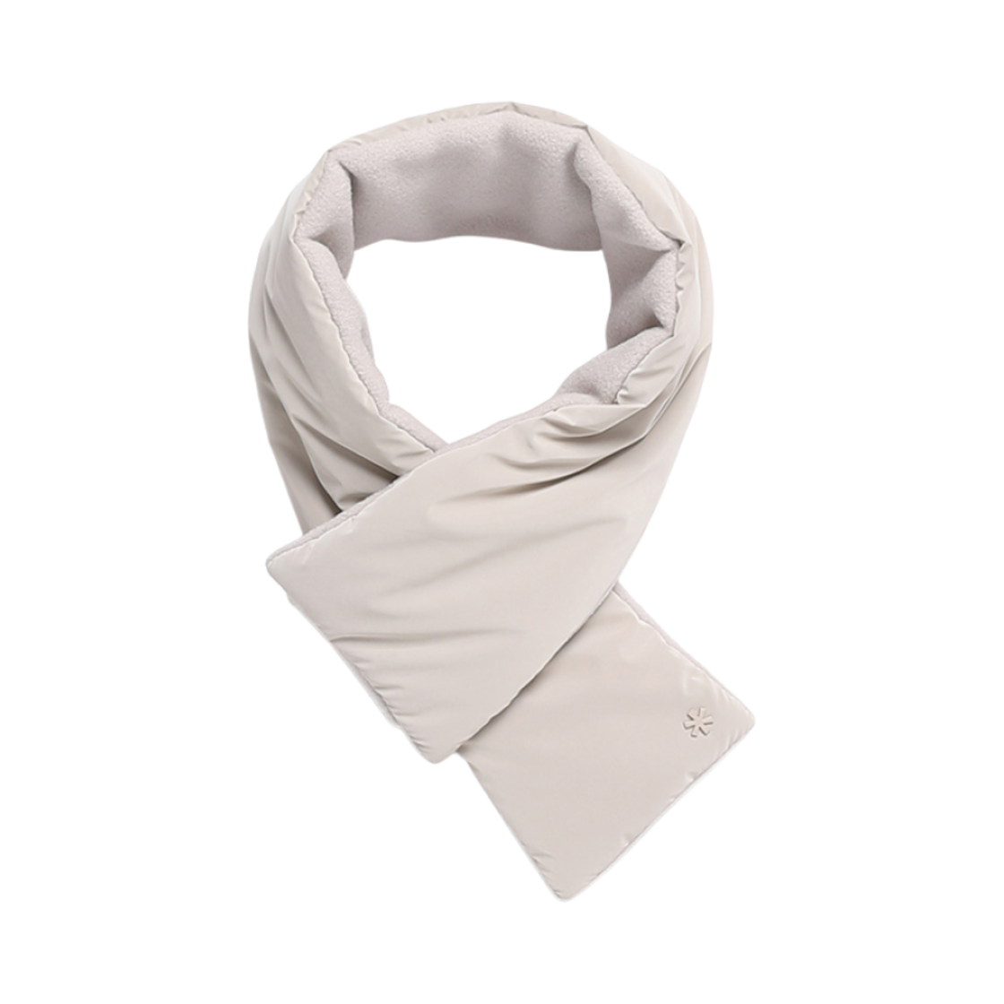 S24WUTWA03LE Snow Peak Silky Padded Muffler Light Beige