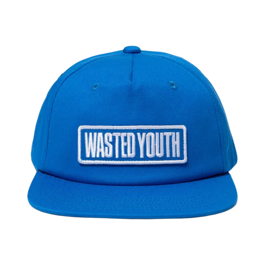 베르디 웨이스티드 유스 5 패널 스냅백 캡 블루(Verdy Wasted Youth 5-Panel Snapback Cap Blue) - 3