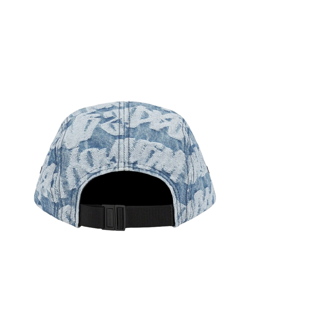 슈프림 팻 팁 자카드 데님 캠프캡 블루 - 22SS(Supreme Fat Tip Jacquard Denim Camp Cap Blue - 22SS) - 2