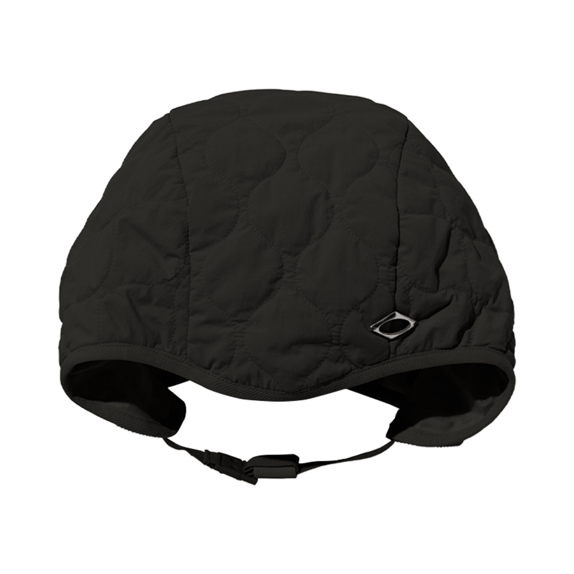 - (W) Mischief Quilted Puffer Hat Black