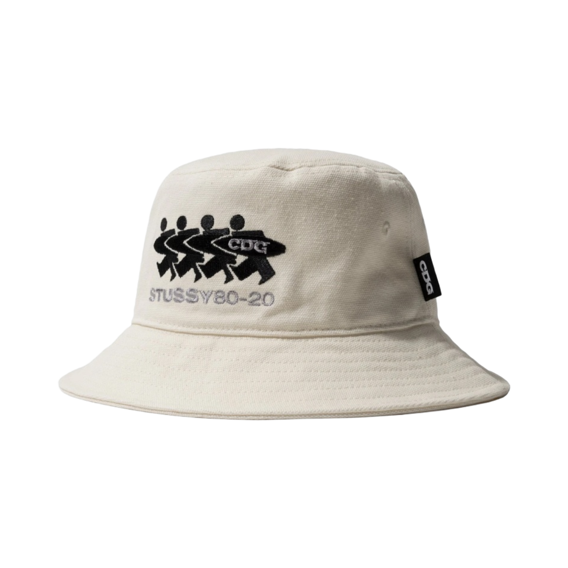 스투시 x CDG 캔버스 버킷햇(Stussy x CDG Canvas Bucket Hat)