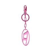 Diesel Holi C Logo Keyring Pink